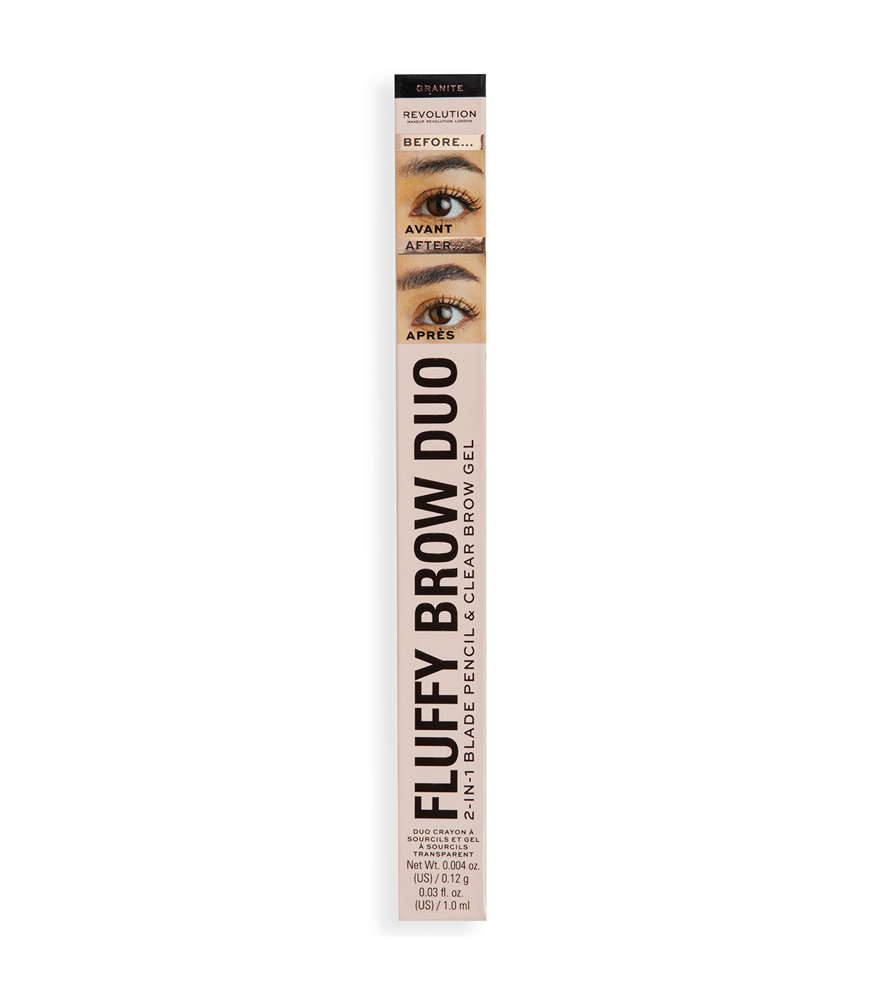 Revolution Fluffy Brow Filter Duo Granite
