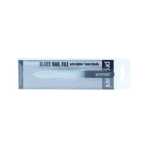 Promani Glass Nail File With Rubber Touch Handle - Pr-403