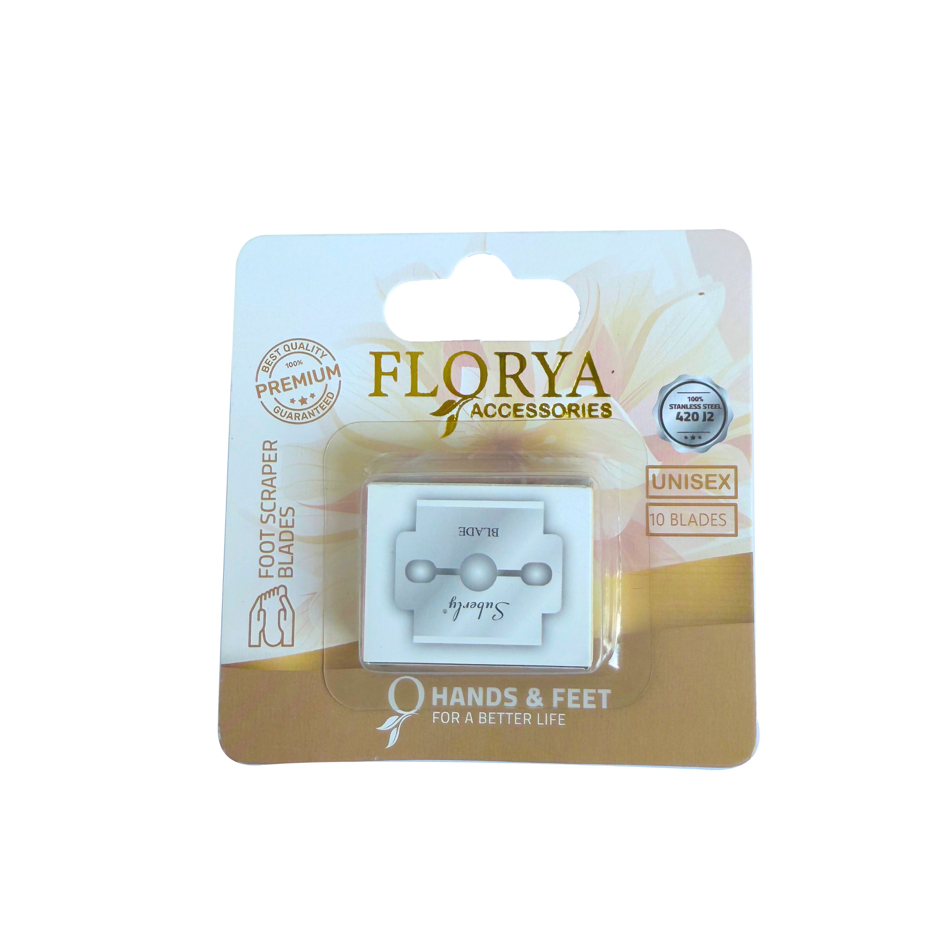Florya Foot Scraper Blades