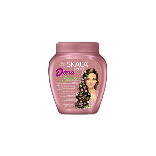 Skala Expert Hair Cream And Conditioner For Vitality And Shine For Straight And Wavy Hair 1000 Gm