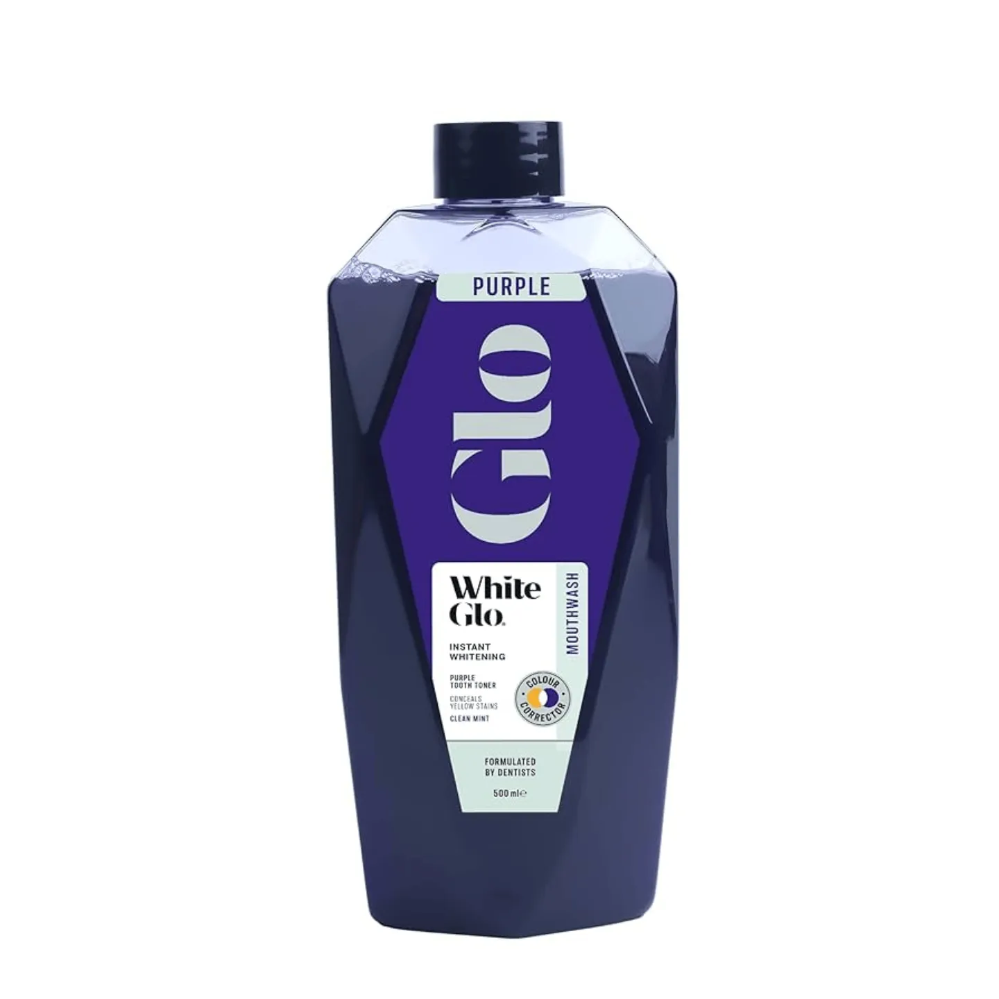 White Glo Purple Tooth Toner Mouthwash 500 Ml