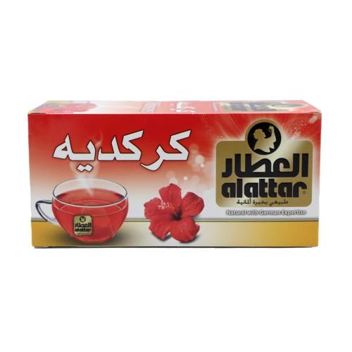 العطار كركديه 20 ظرف + 20 % مجانا