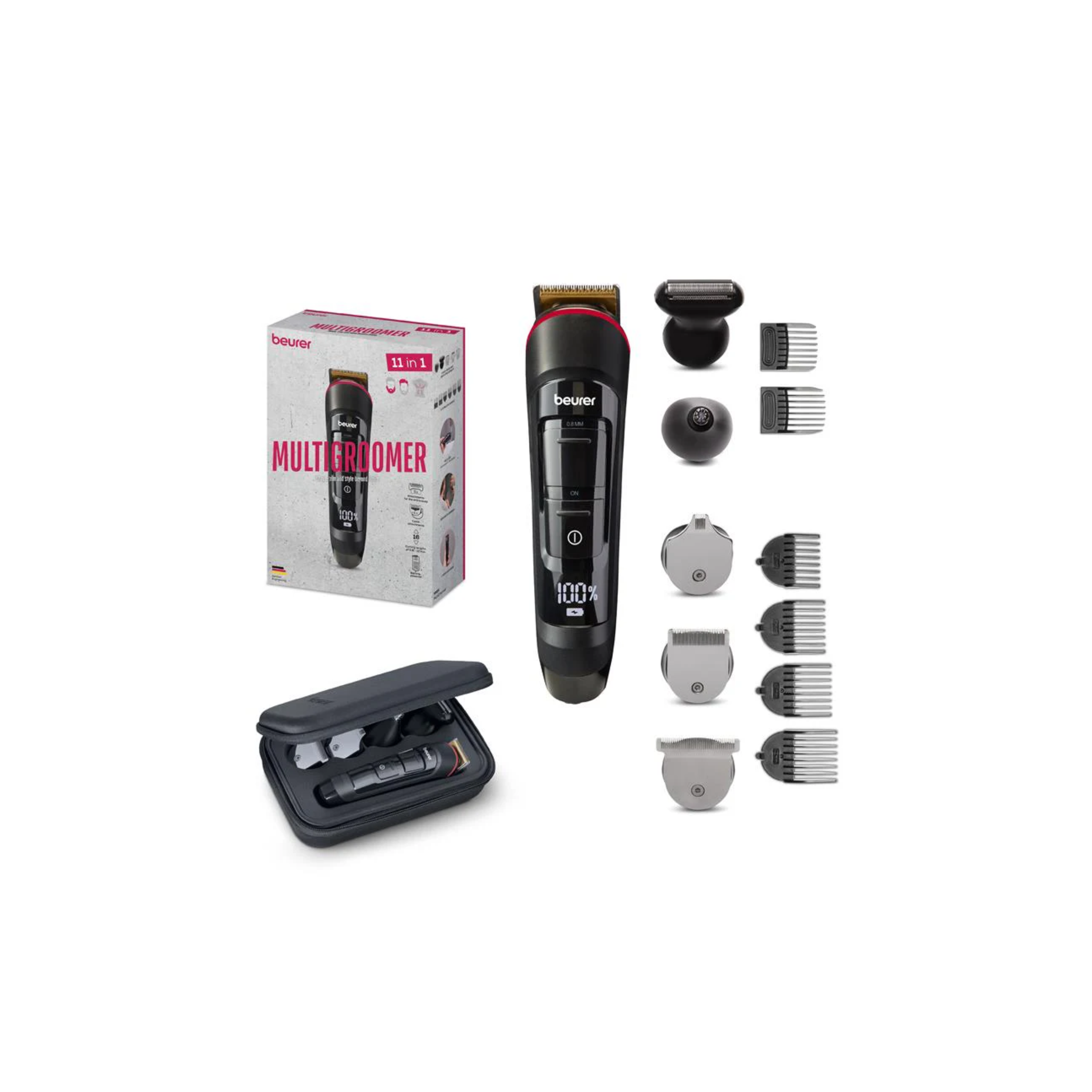 Beurer Multigroomer For Beard, Hair, And Body Trimming (Mn9X)