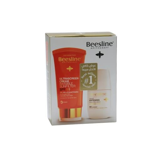 Beesline Special Offer ( Whitening And Fragrance Free Deodorant + Sun Screen Spf +50)