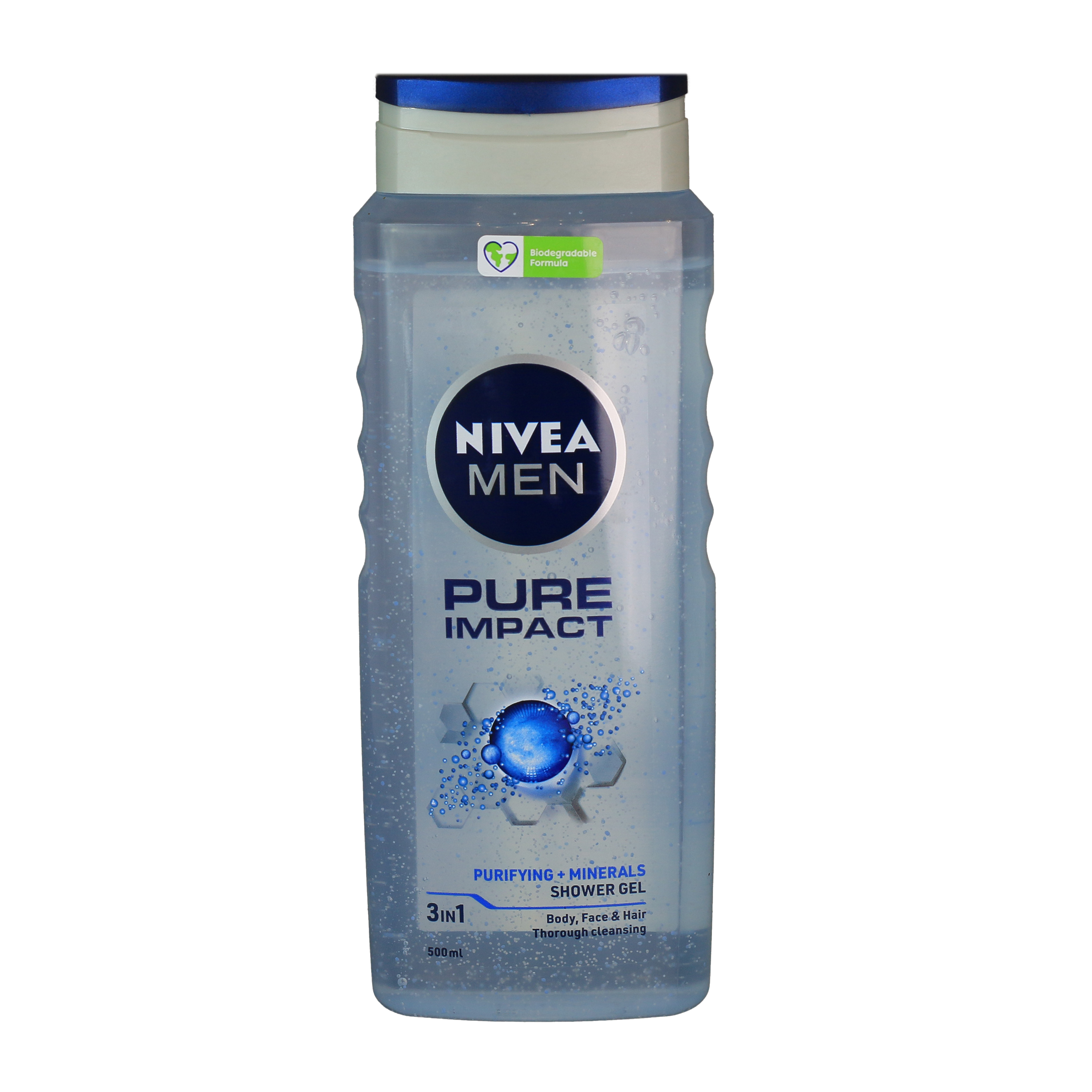 Nivea Shower Gel Pure Impact Men 500 ml