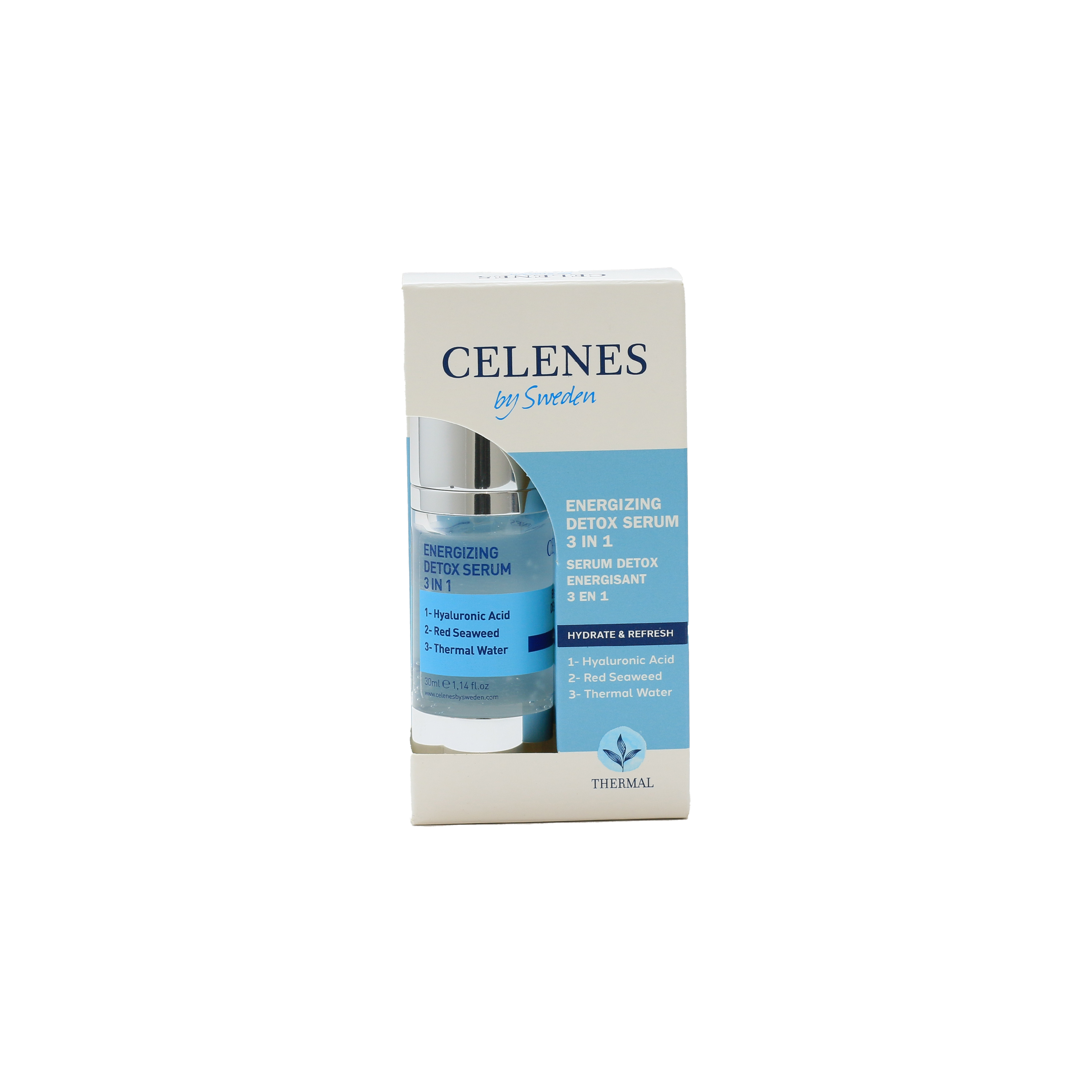 Celenes Thermal Energizing Detox Serum 3In1 30Ml