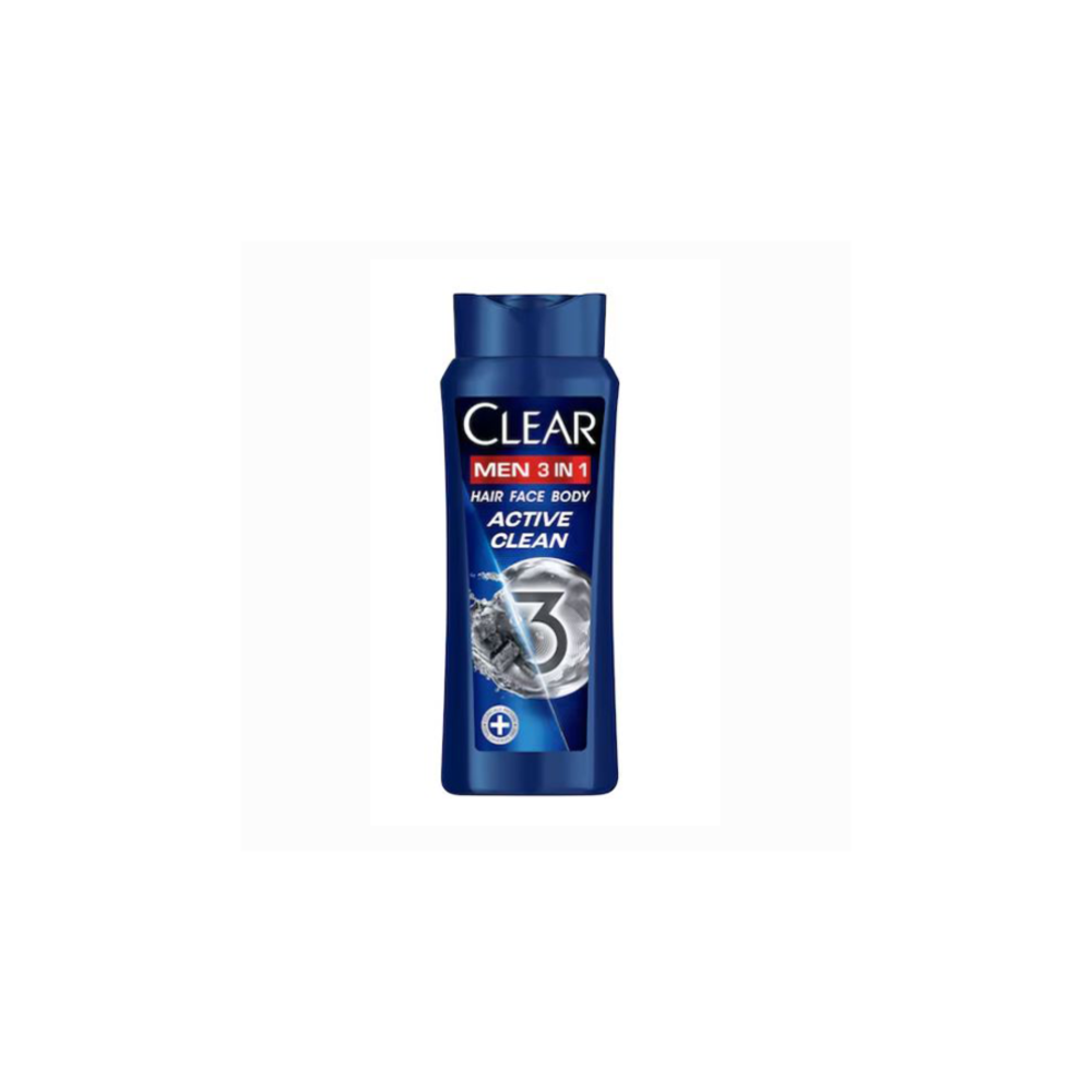Clear M Sh 3In1 Act Clean 600 Ml