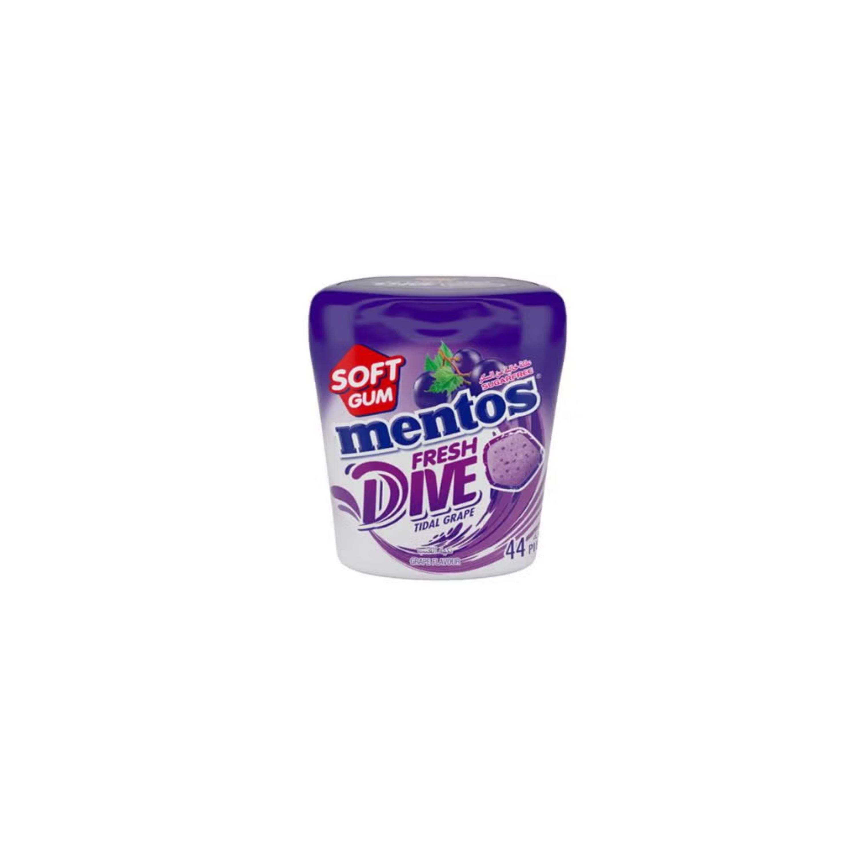 Mentos Fresh Dive Grape Flavour 44 Gum Pcs