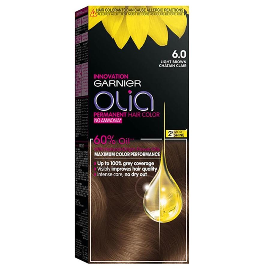 Garnier Olia Hair Colour Light Brown 6.0
