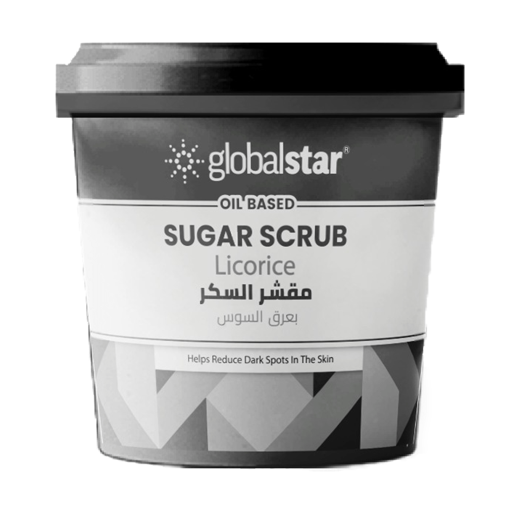جلوبال ستار مقشر السكر بعرق السوس 600 غ