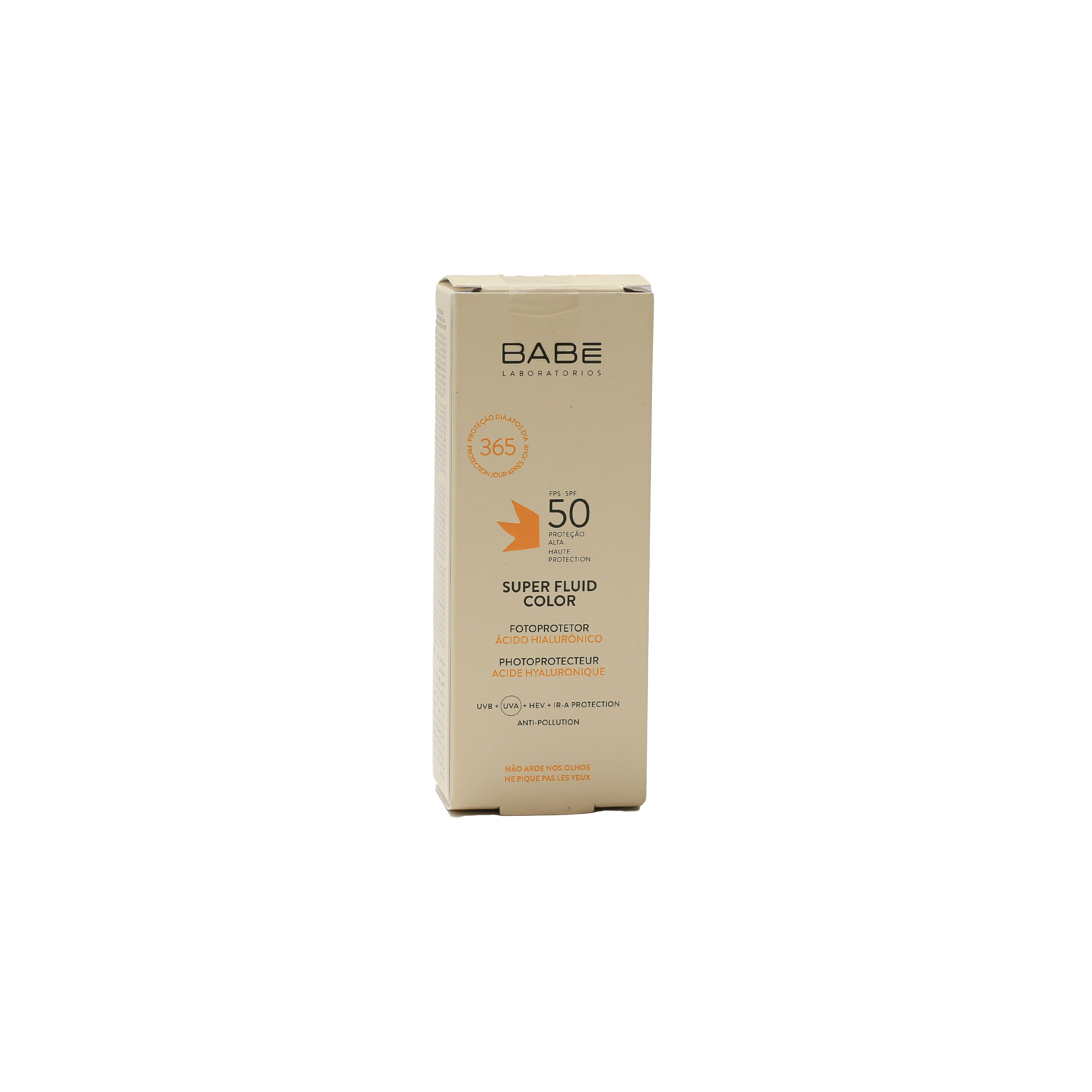 بابي واقي شمس SPF 50 فلويد ملون 50 مل