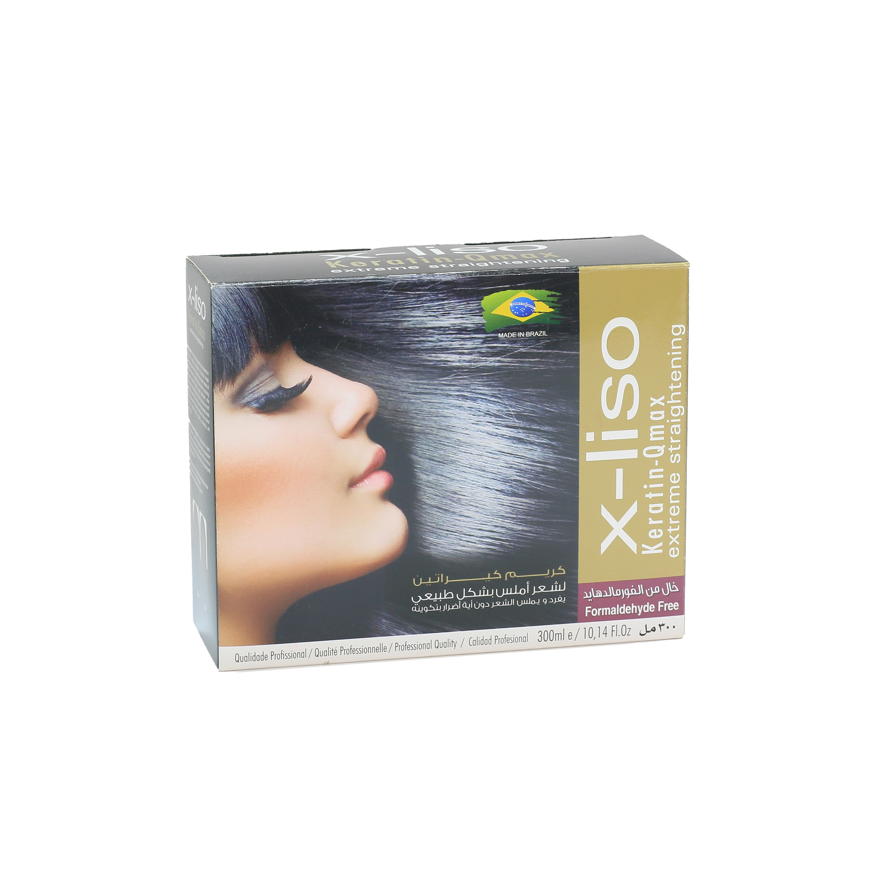 X-Liso Keratin Qmax Kit- 3 X 100 Ml