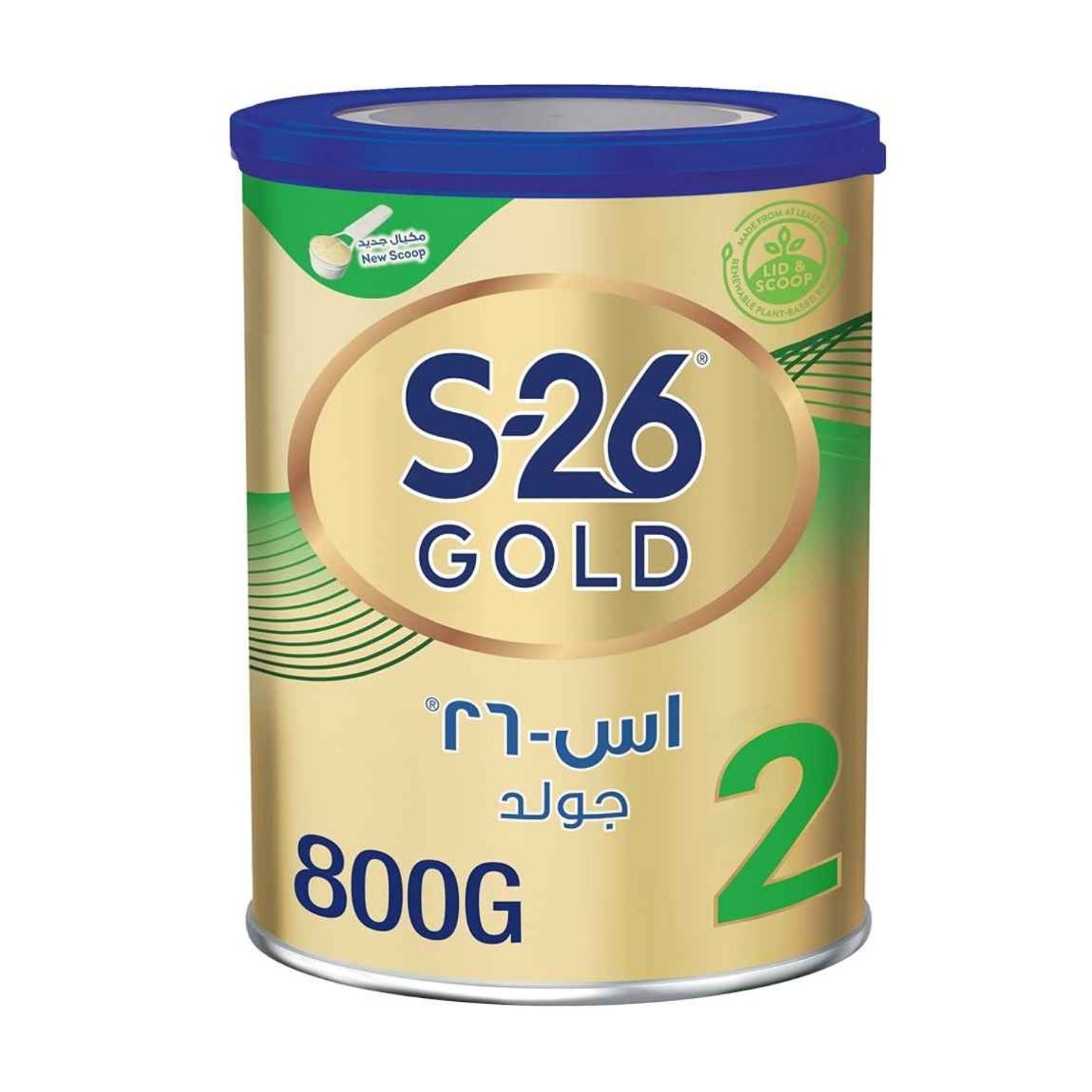 إس-26 حليب اطفال جولد المرحلة (2) 800 جم