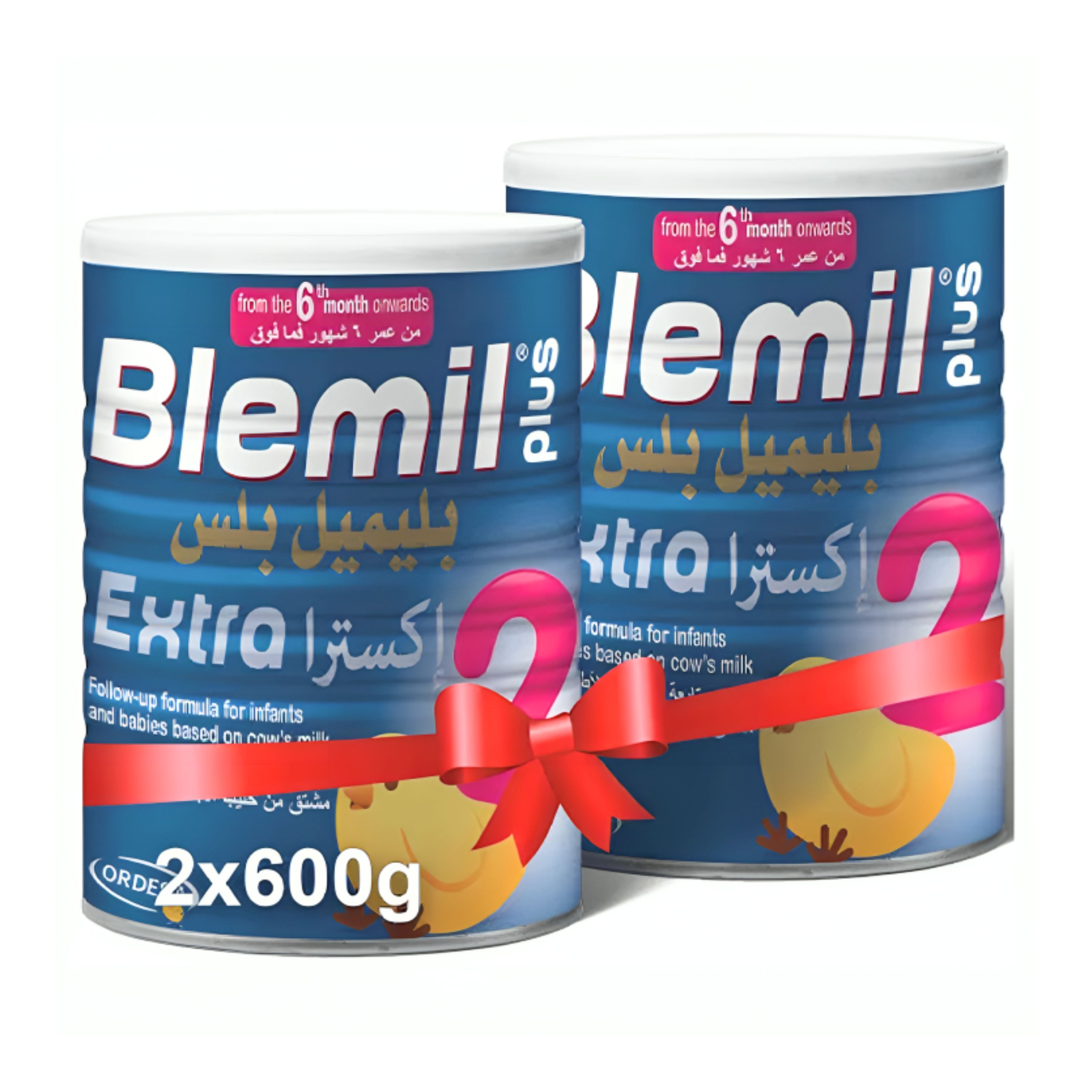 Blemil Plus Extra ( 2 ) Milk Formula Pack Of Two 2*600 G