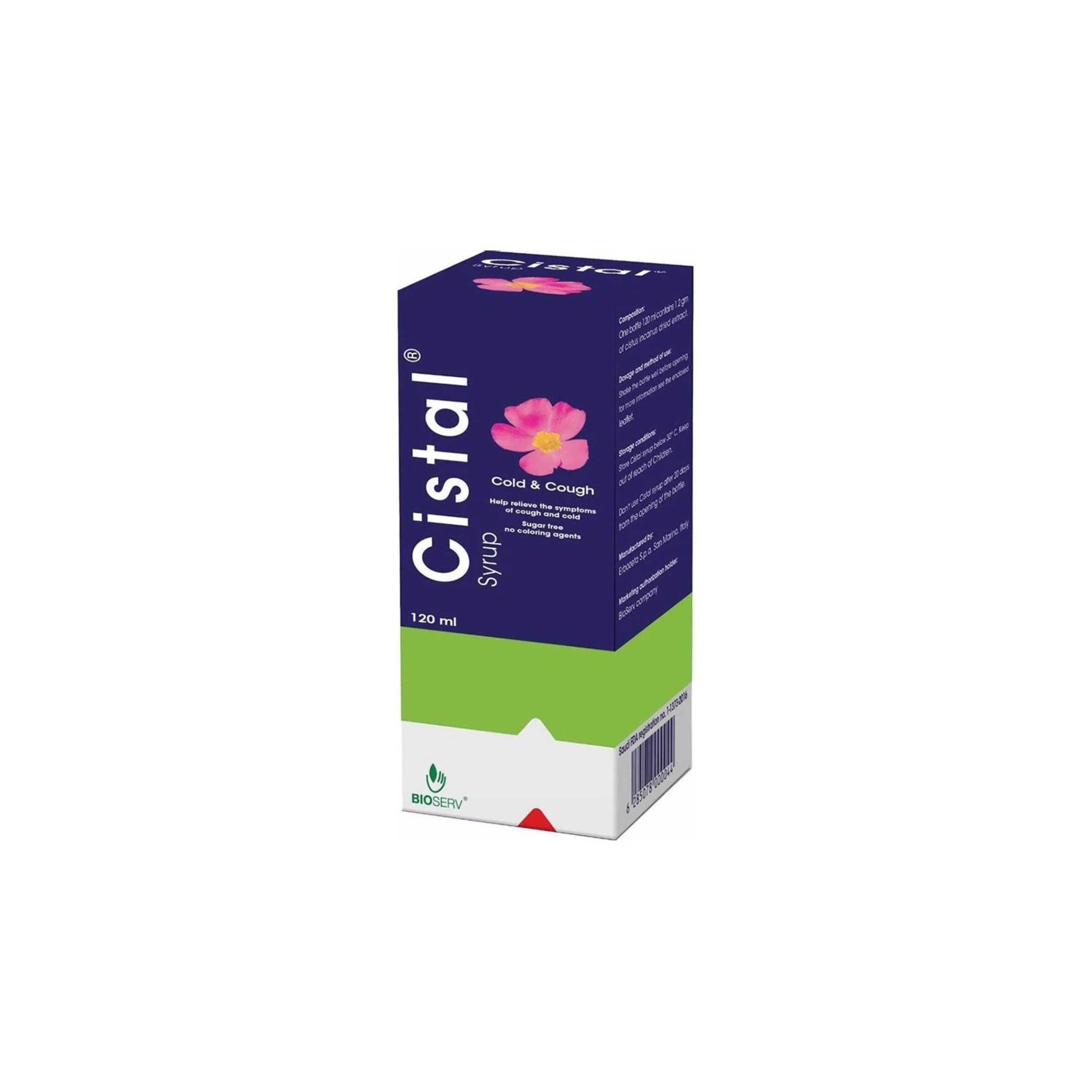 Cistal Syrup Cough & Cold 120 ml