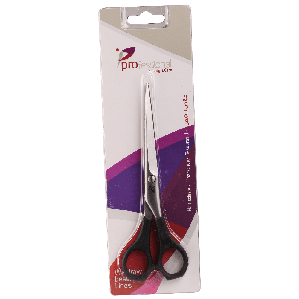 Professional Hair Scissors Deluxe With Plastic Handle 18 Cm