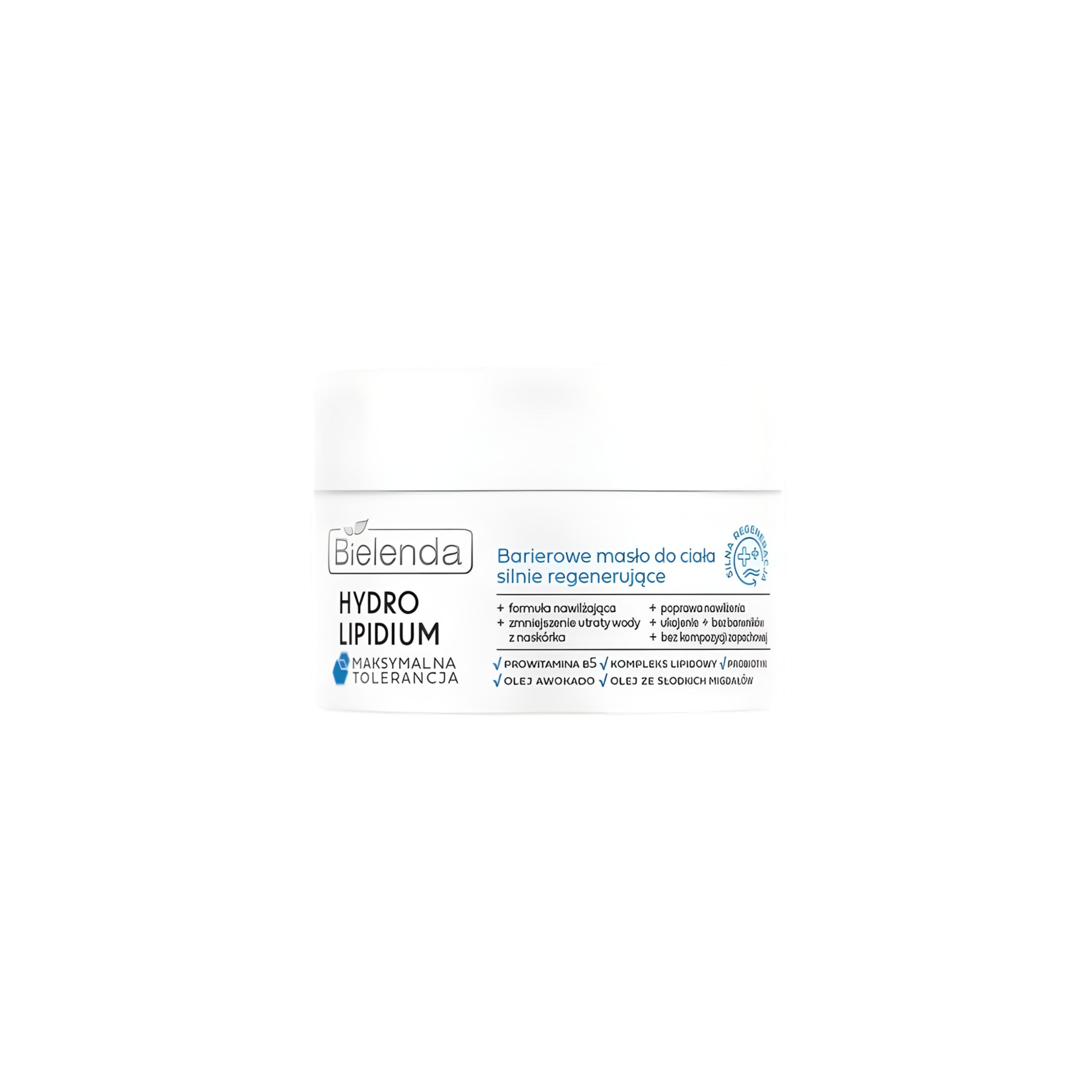 Bielenda Hydro Lipidium Barrier Body Butter Cream Strongly Regenerating 200 Ml