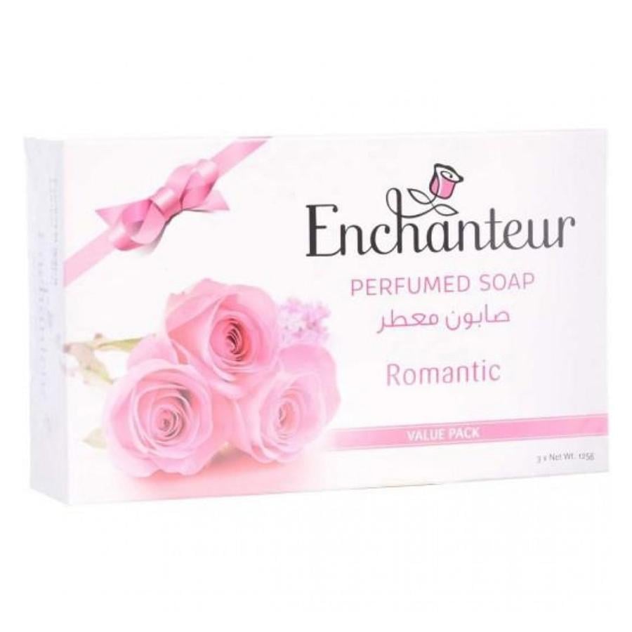 Enchanteur Soap Vp 3 Pcs Romantic 3X125 Gm