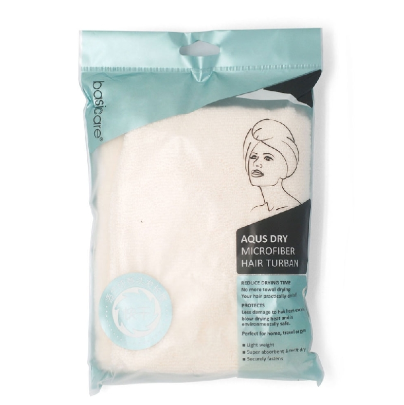 Basicare Aqus Dry Microfiber Hair Turban 2266