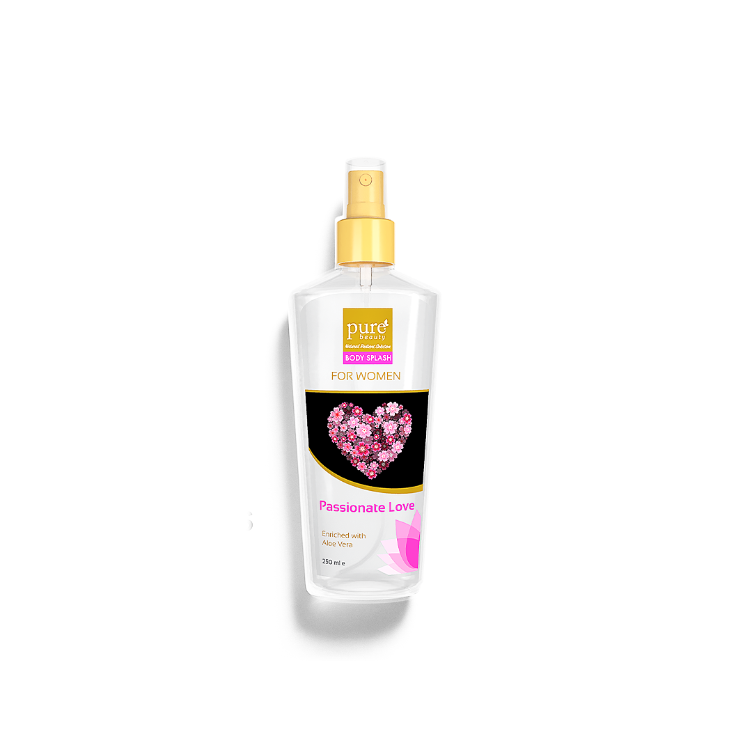 Purebeauty Body Splash Passionate Love For Women Spray 250 Ml