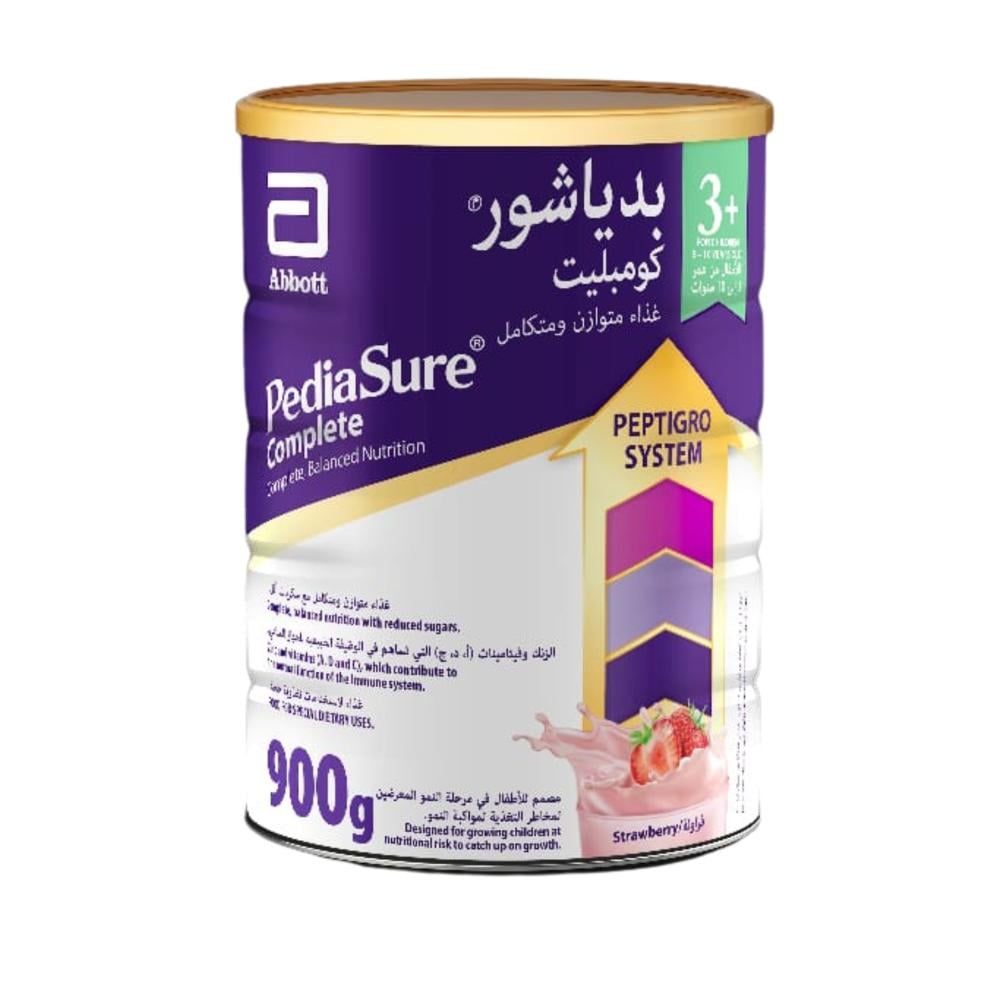 بدياشور كومبليت +3 بالفراولة 900 جم