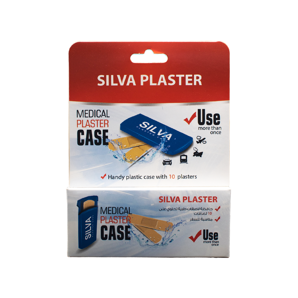 Silva Plaster Medical Plaster Case 10 Pcs