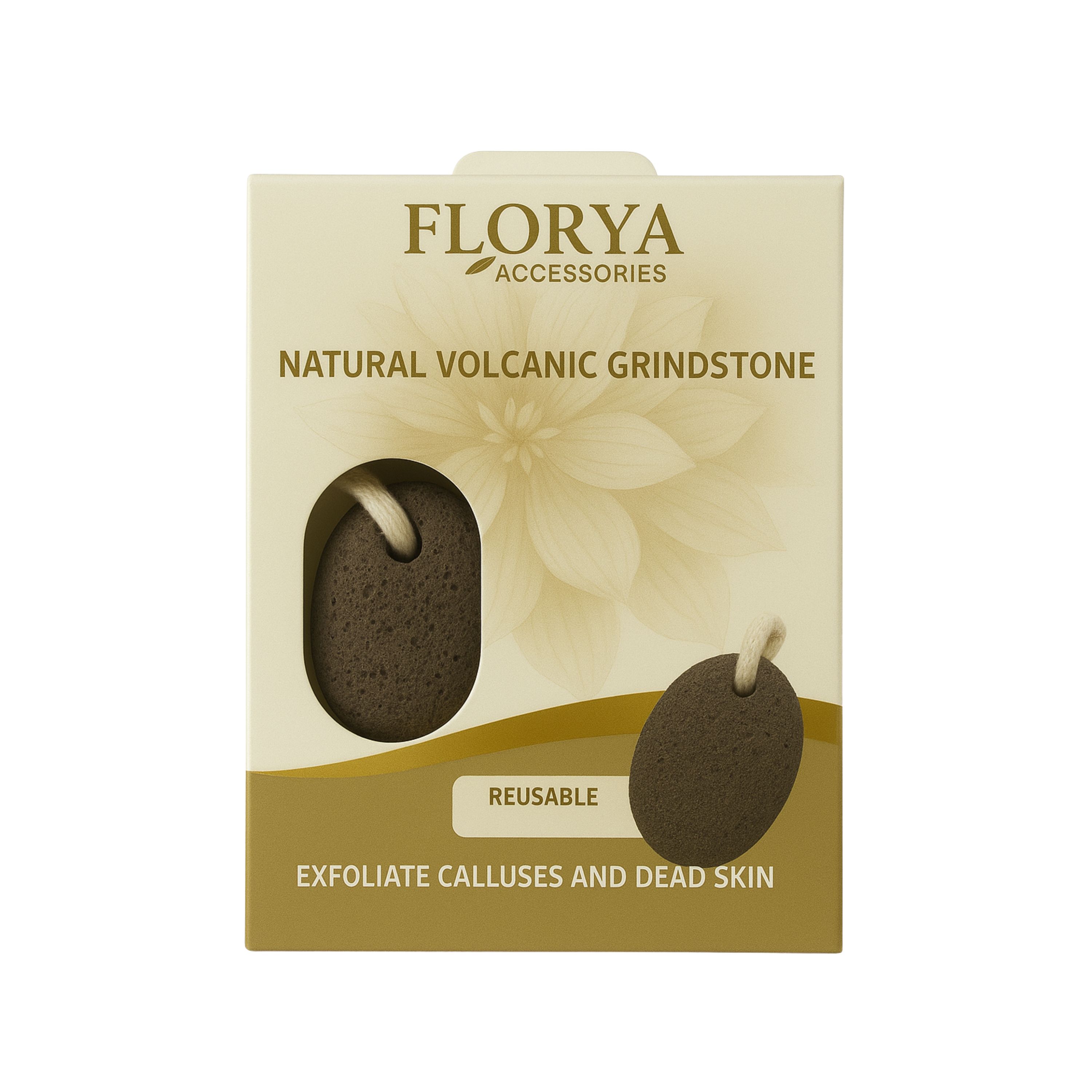 Florya Natural Volcanic Grind Stone