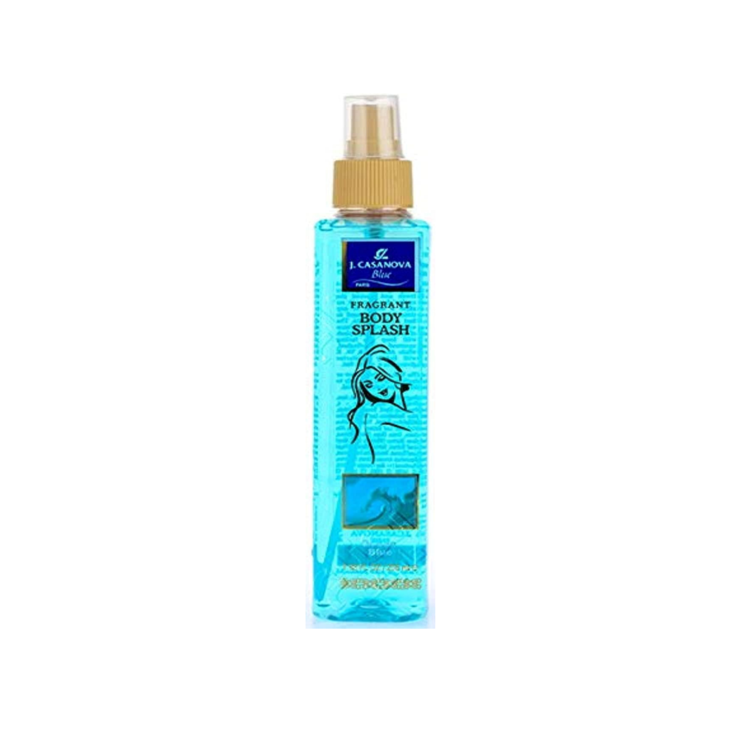 كازنوفا معطر جسم 235 مل ازرق