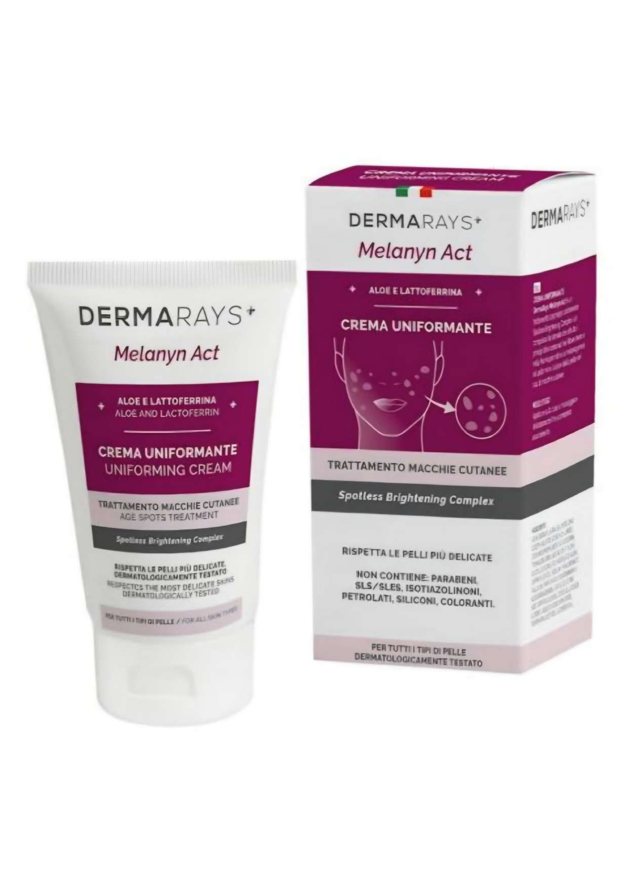 Dermarays Cream Melany Act Uniforming 50 Ml