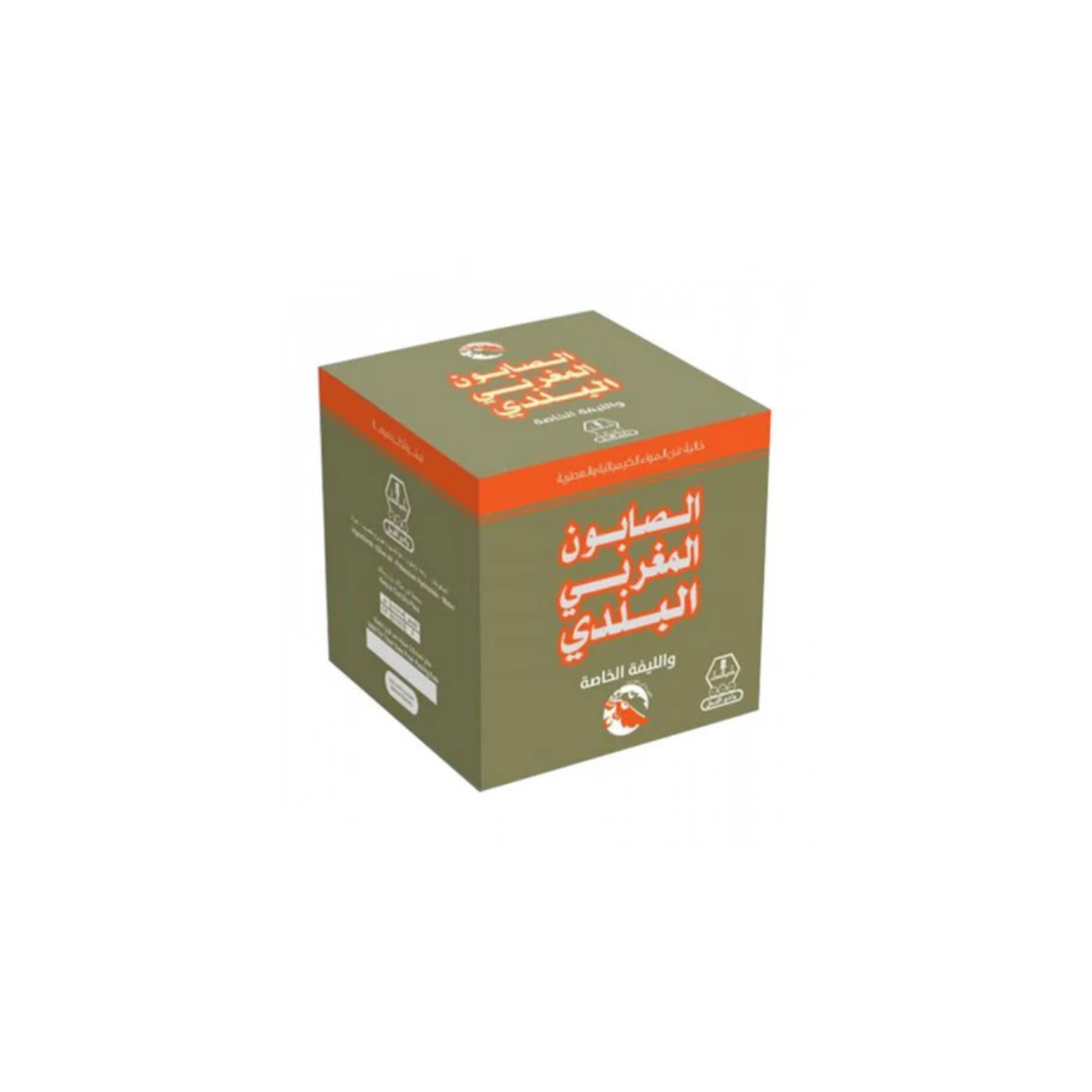 Wadi Al-Nahil Moroccan Soap  300 Gm  Natural + Lufa