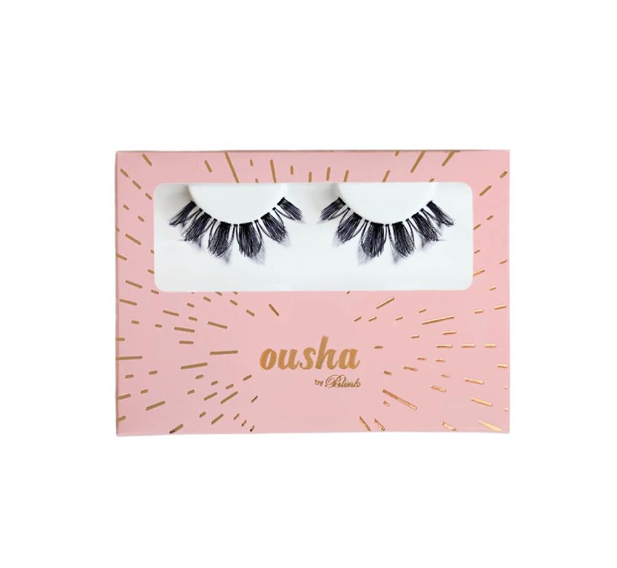 Ousha Natural Eyelashes Single Layer No 14