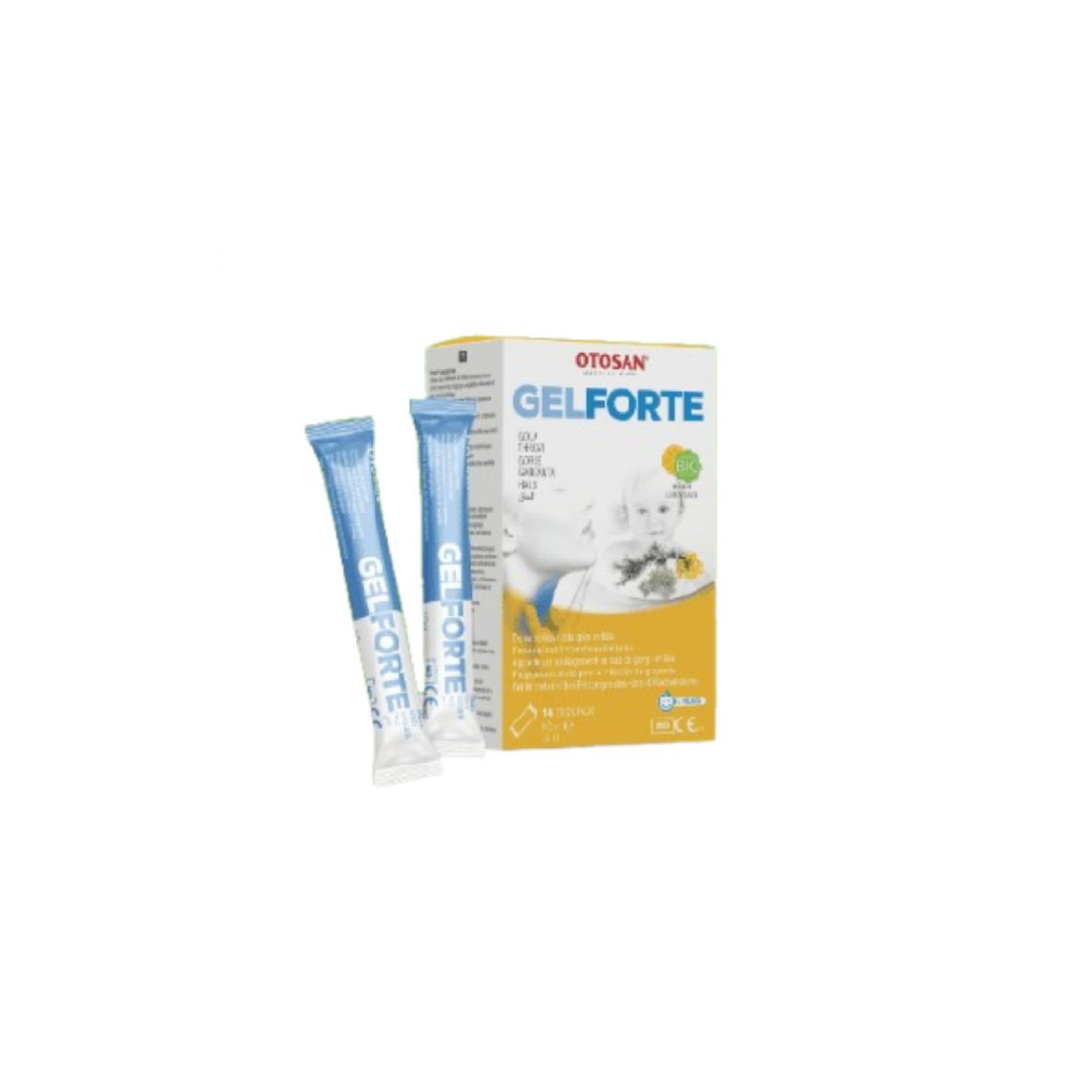Otosan Throat Gel Forte 14 Sticks