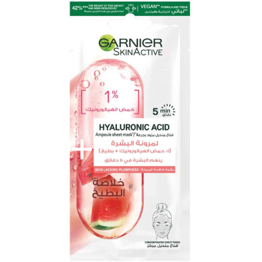 Garnier Ampoule Sheet Mask Warwemelon 15Gm