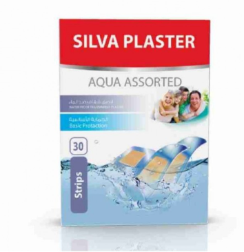 سيلفا بلاستر لاصقات طبية شفافة مضادة للماء 30 قطعة