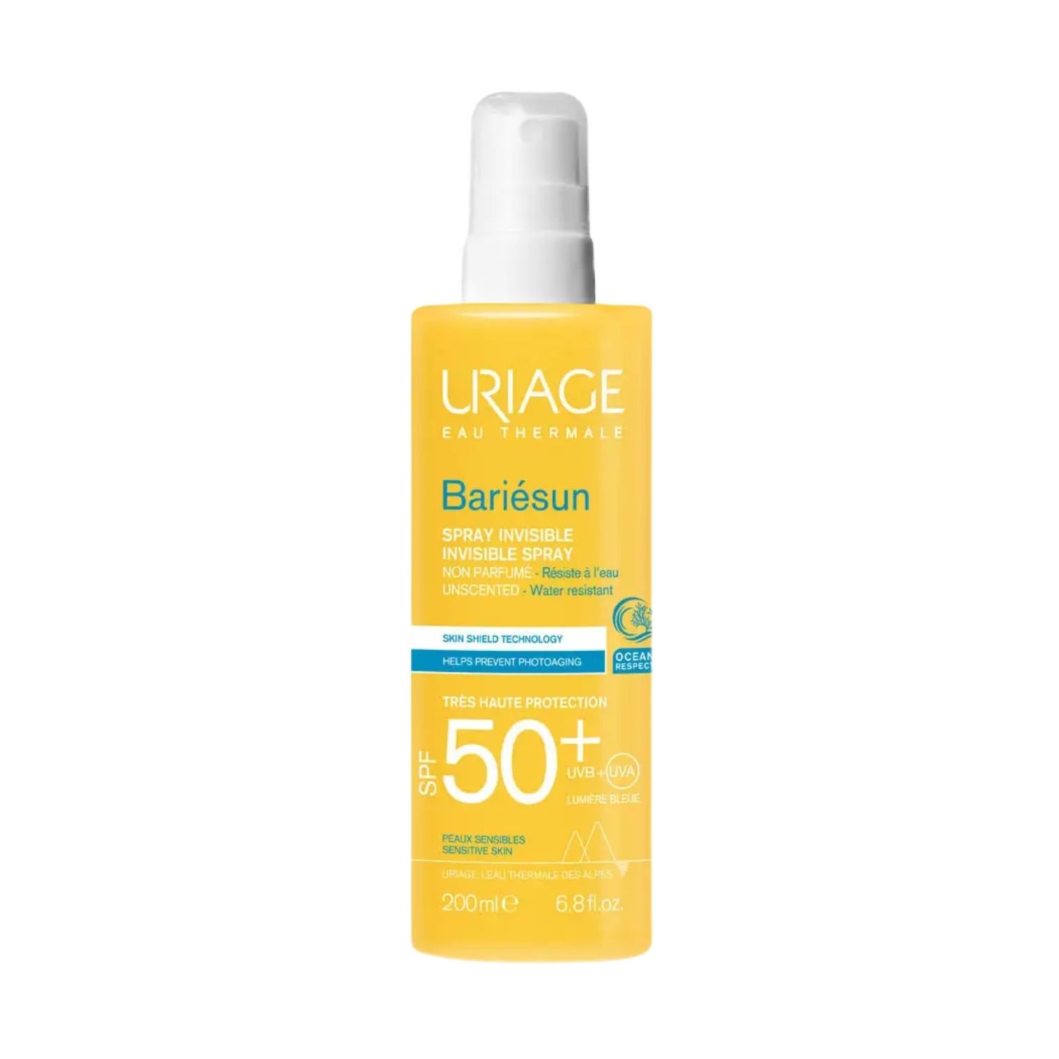 Uriage Barry Sun Cream Spf50+ Fragrance Free 200Ml