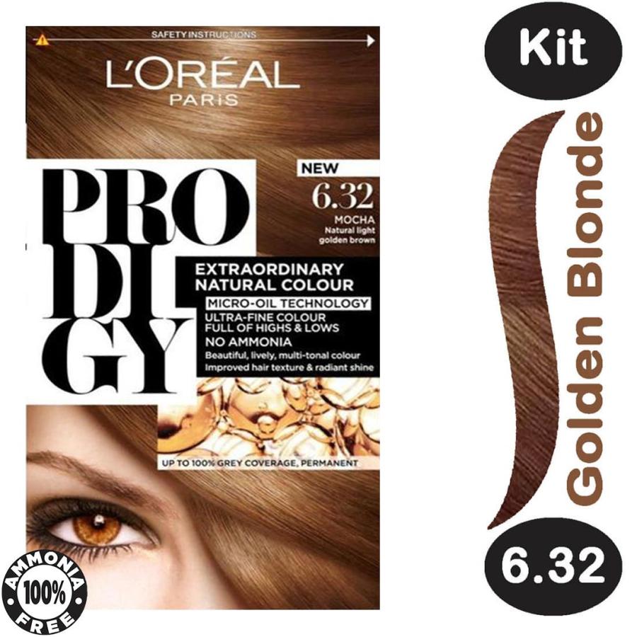 Loreal ProDiGy Hair Color  6.32