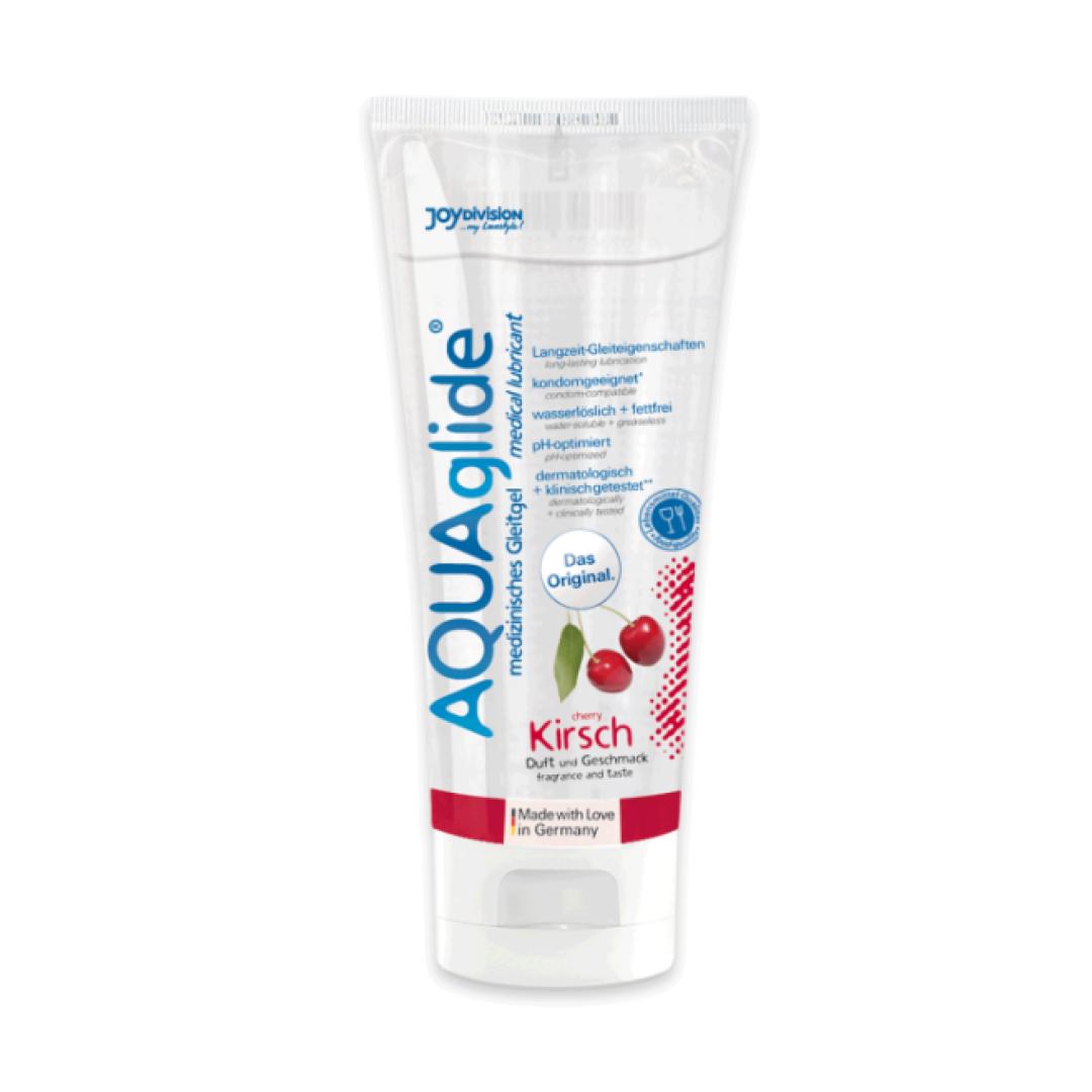 Aquaglide Flavored Lubricant Kirsch 100 Ml