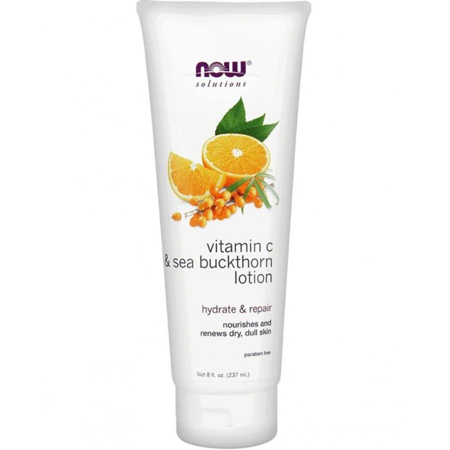 NOW vitamin C &SEA BUCKTHORN LOTION