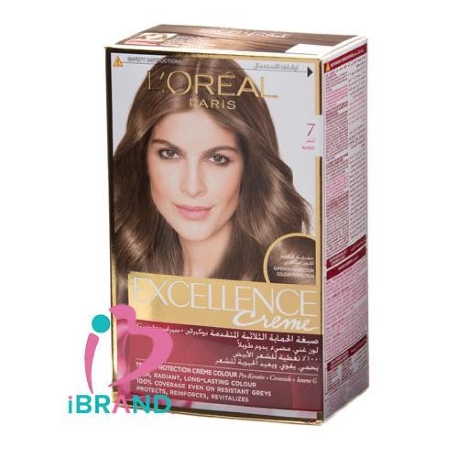 Loreal Excellence Hair Color Natural Blonde 7