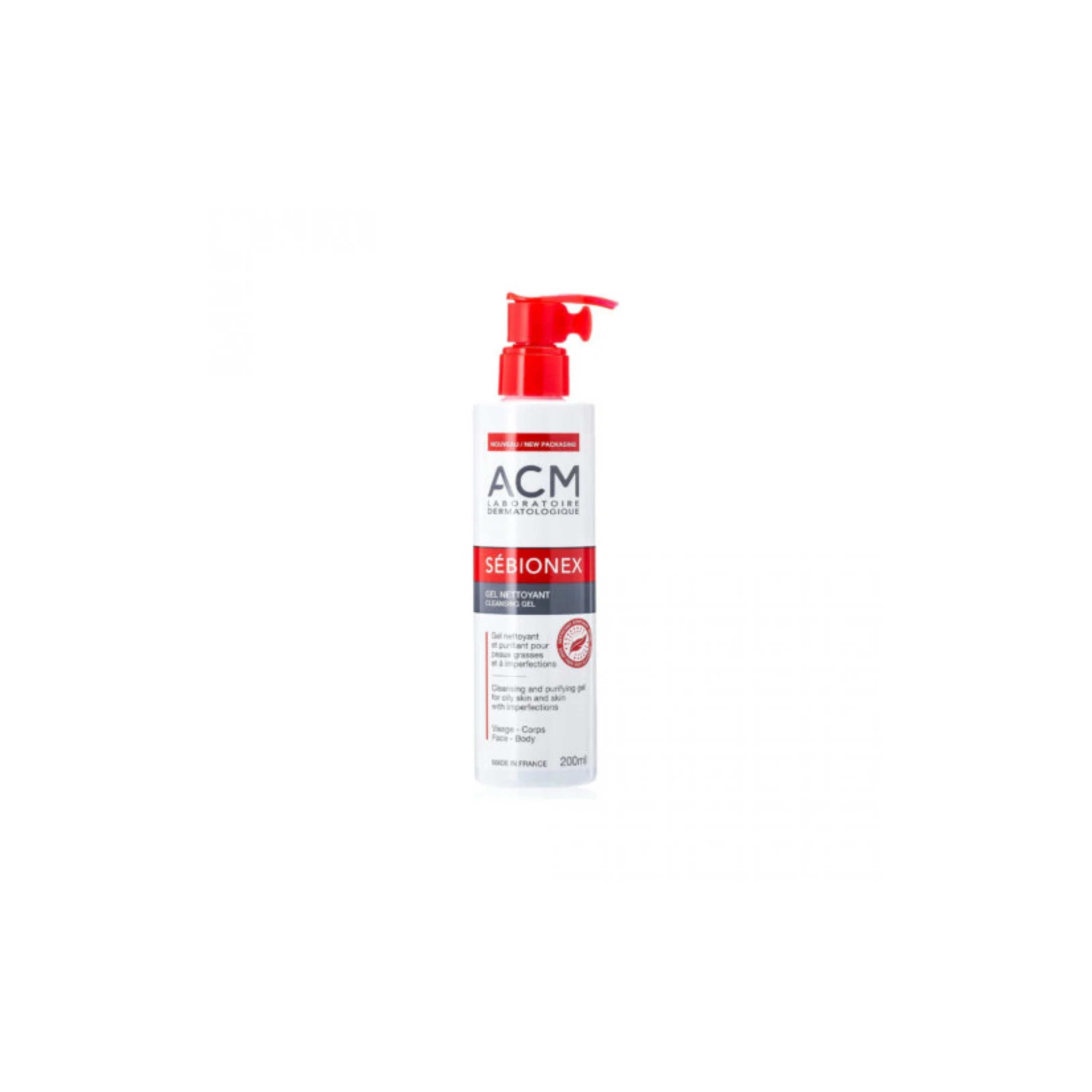 Acm Sebionex Cleansing Gel 200 Ml ( Imported)