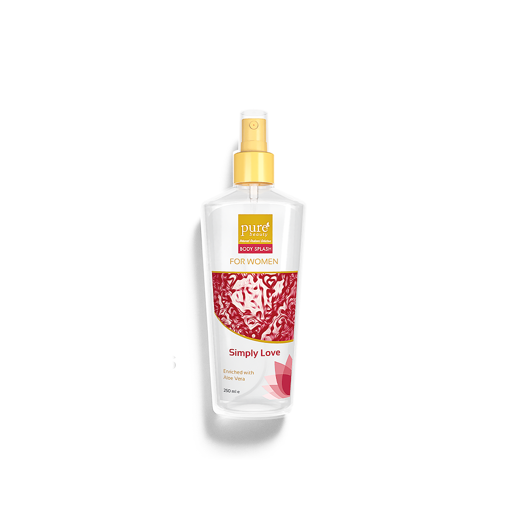 Purebeauty Body Splash Simply Love For Women spray 250 Ml