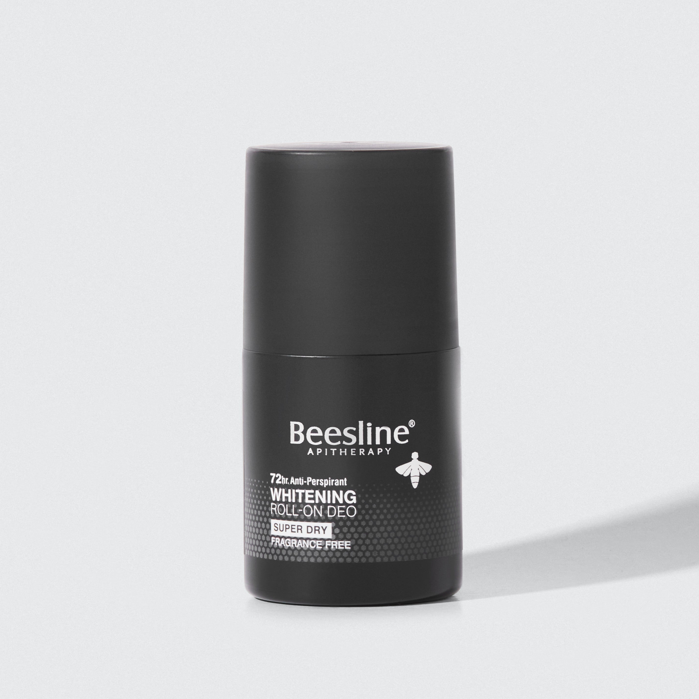 Beesline For Men Super Dry Fragrance Free Whitening Anti Perspirant Roll On 50 Ml