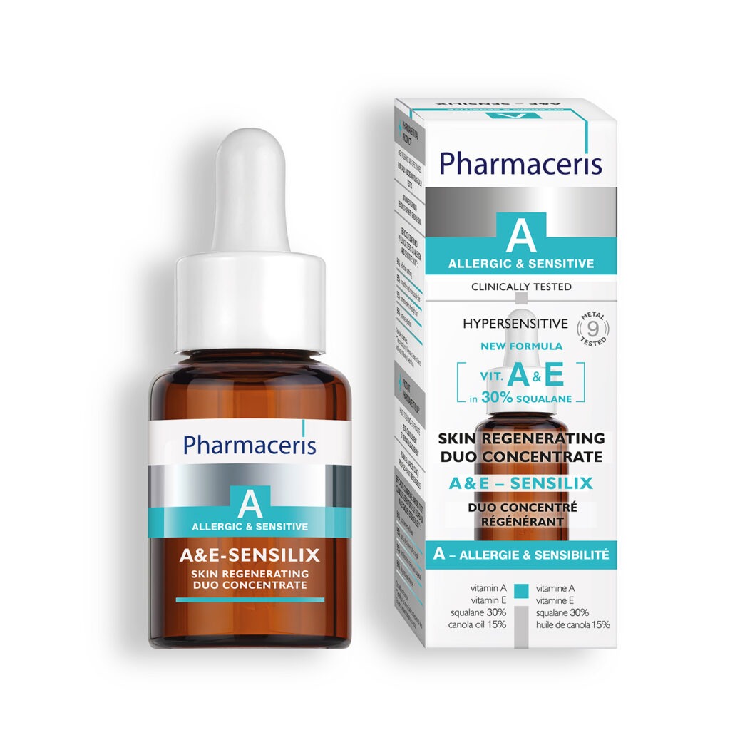 Pharmacers Soothing Serum For Sensitive Skin Contains Vitamin A & E 30 Ml