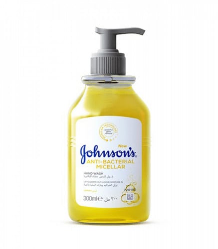 جونسون صابون يد مضاد للبكتريا بالليمون 300 مل