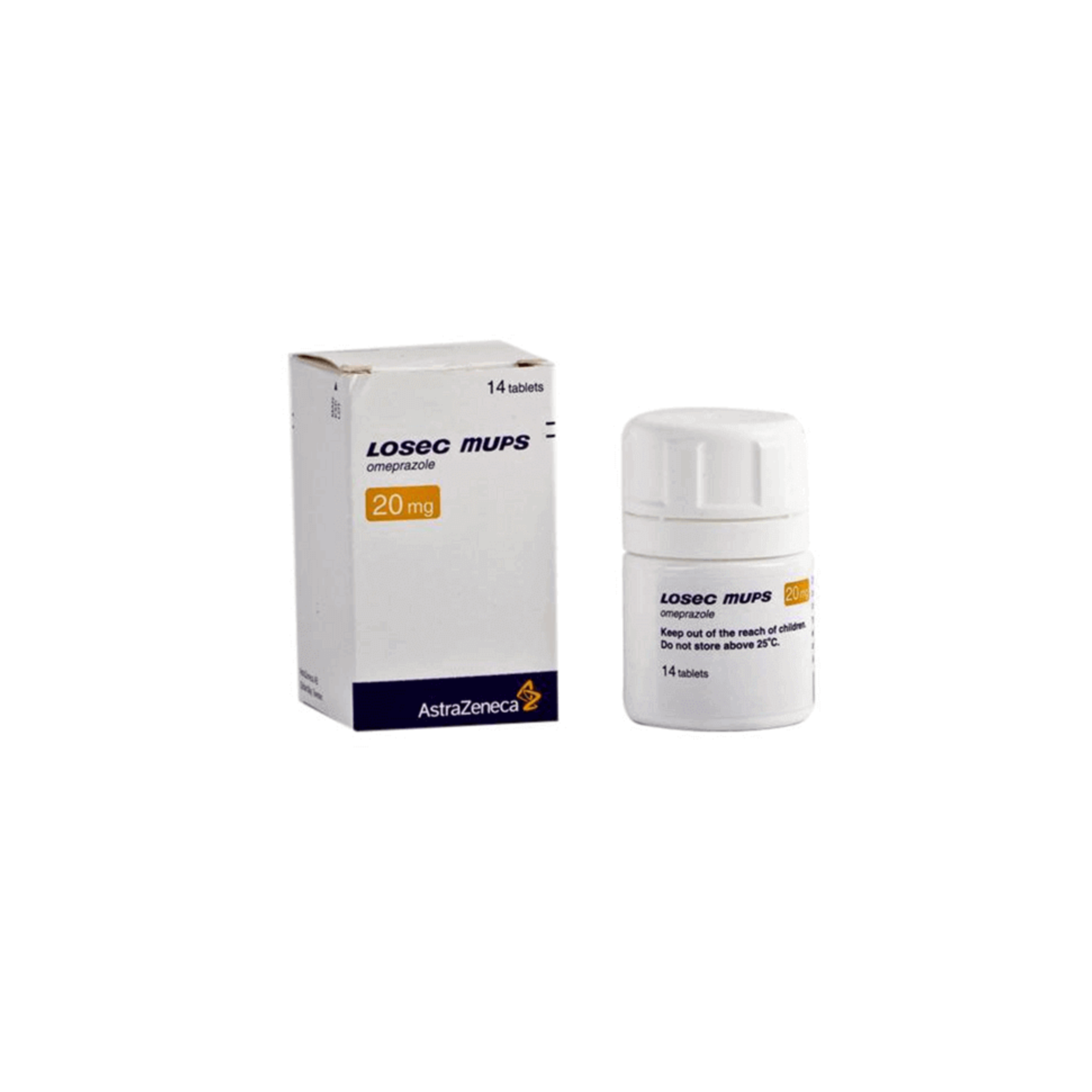 Losec-Mups 20 mg Tablet 14pcs