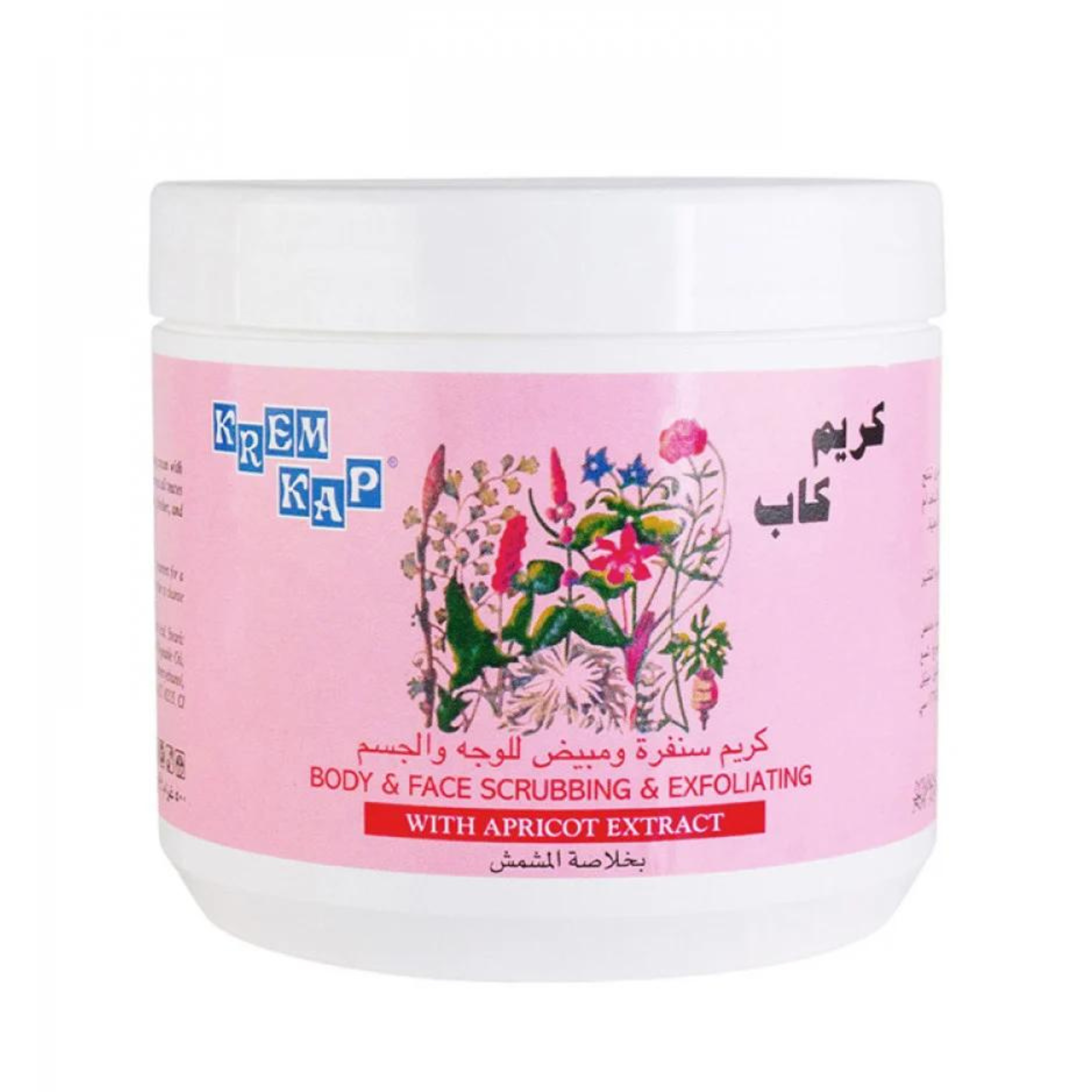 Krem Kap Face & Body Scrubbing With Apricot Extract 500 Gm