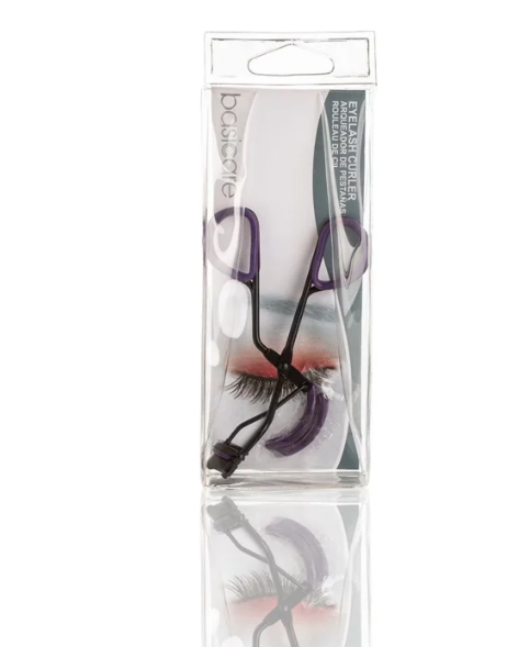 Basicare Eyelash Curler With Purple Rubber Handle 1279B