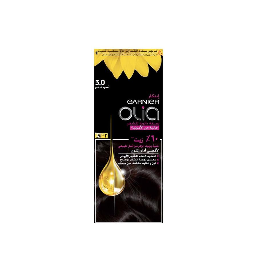 Garnier Olia Hair Colour Soft Black 3.0