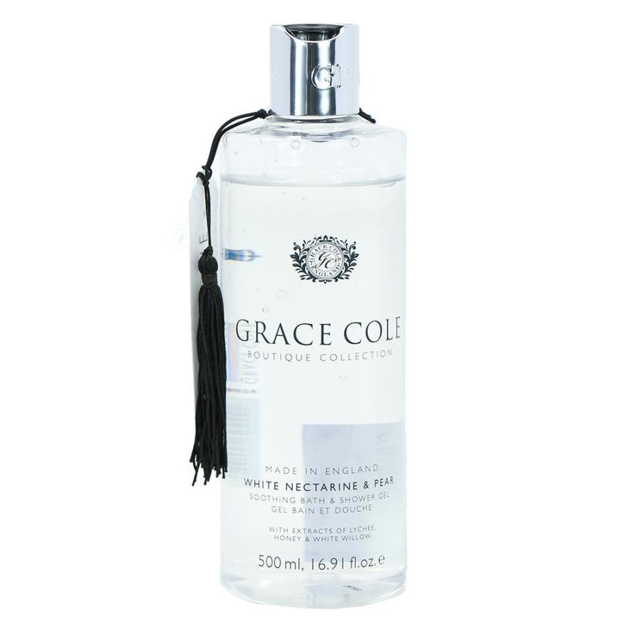 Boutique White Nectarine & Pear Bath & Shower Gel 500 ml