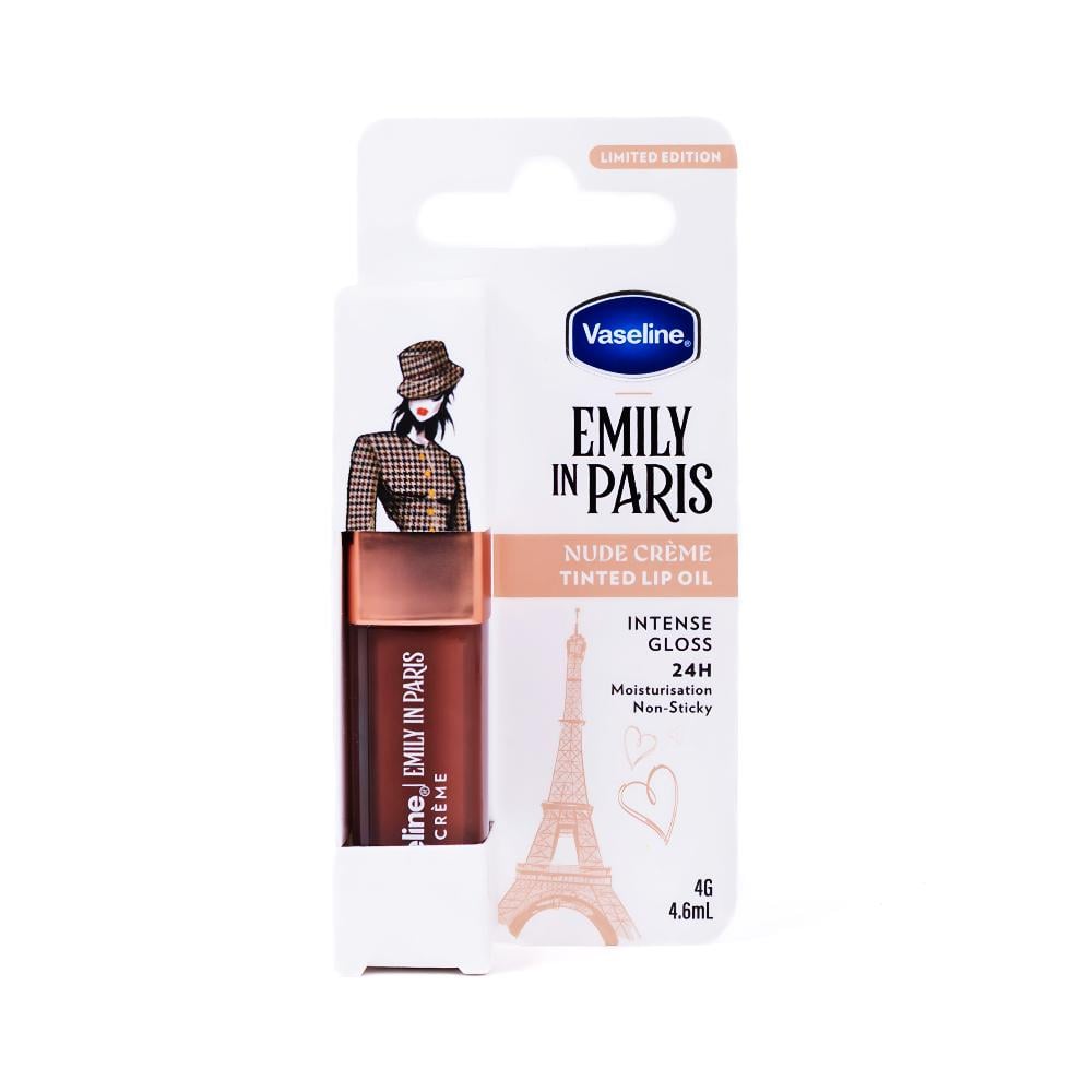 Vaseline Tinted Lip Oil Emily In Paris Creamy Nude 4G